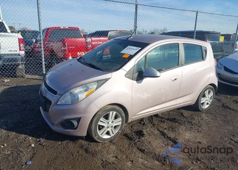 2013 Chevrolet Spark 1Lt Auto from USA, damaged, VIN KL8CD6S91DC565984